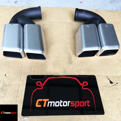 Porsche Cayenne 958 Turbo Exhaust Tail Pipe Tip 