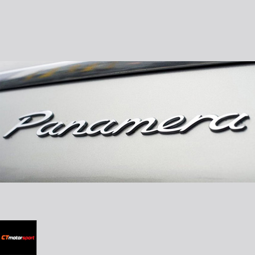 Porsche Panamera Boot Wording Emblem Logo (Metal) 