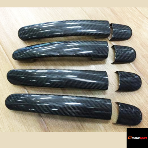 Volkswagen Polo Dry Carbon Door Handle Set 
