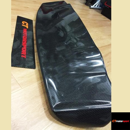 Volkswagen Scirocco R Installed Carbon Fiber Vortex Rear Spoiler