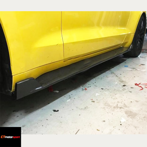 Ford Mustang 2015 Carbon Side Skirt Lip Trim